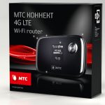 4G LTE Wi Fi router box
