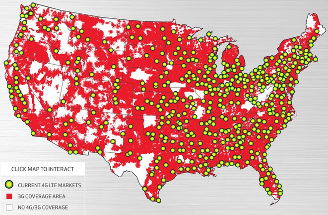 vzw lte coverage dec 2012