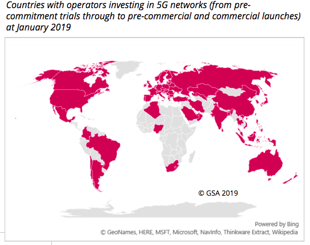 5G Status Jan 2019